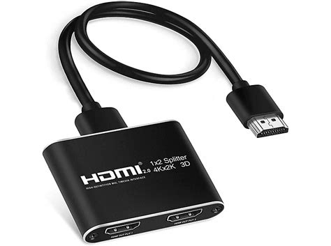 hdmi splitter für zwei bildschirme.